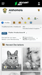 Mobile Screenshot of alohomora.deviantart.com