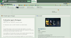 Desktop Screenshot of moonlightdewz.deviantart.com