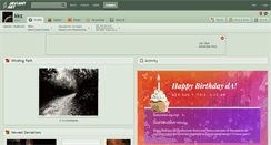 Desktop Screenshot of kirz.deviantart.com