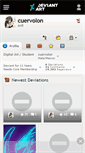 Mobile Screenshot of cuervolon.deviantart.com