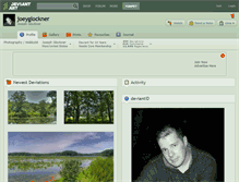 Tablet Screenshot of joeyglockner.deviantart.com
