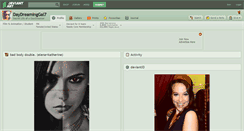 Desktop Screenshot of daydreaminggal7.deviantart.com