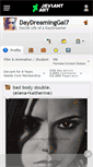 Mobile Screenshot of daydreaminggal7.deviantart.com