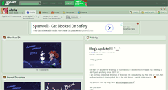 Desktop Screenshot of alistia.deviantart.com