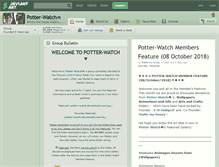Tablet Screenshot of potter-watch.deviantart.com