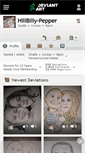 Mobile Screenshot of hillbilly-pepper.deviantart.com