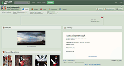 Desktop Screenshot of marsumensch.deviantart.com