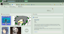 Desktop Screenshot of blaketh99.deviantart.com