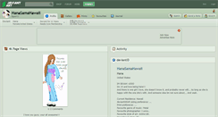 Desktop Screenshot of hanasamahawaii.deviantart.com