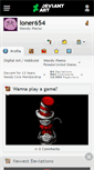 Mobile Screenshot of loner654.deviantart.com