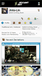 Mobile Screenshot of jinto-lin.deviantart.com
