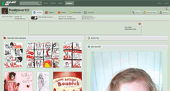 Desktop Screenshot of freddylover123.deviantart.com