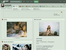 Tablet Screenshot of ownroom.deviantart.com