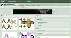 Desktop Screenshot of anotherbrickmore.deviantart.com