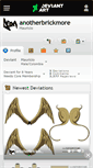 Mobile Screenshot of anotherbrickmore.deviantart.com