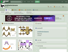 Tablet Screenshot of anotherbrickmore.deviantart.com