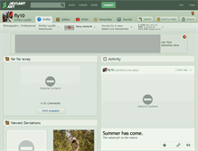 Tablet Screenshot of fly10.deviantart.com