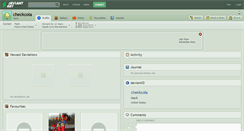 Desktop Screenshot of checkcola.deviantart.com