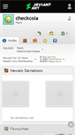 Mobile Screenshot of checkcola.deviantart.com
