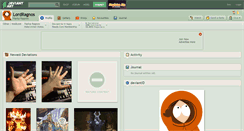 Desktop Screenshot of lordragnos.deviantart.com
