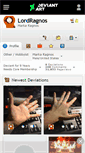 Mobile Screenshot of lordragnos.deviantart.com