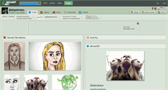 Desktop Screenshot of bellaminion.deviantart.com