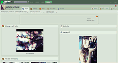 Desktop Screenshot of amelie-elfryde.deviantart.com