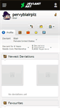 Mobile Screenshot of pervyblairplz.deviantart.com