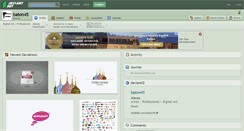 Desktop Screenshot of baton45.deviantart.com