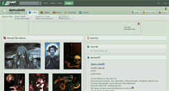 Desktop Screenshot of darkcutie88.deviantart.com