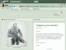 Tablet Screenshot of jshei.deviantart.com