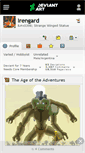 Mobile Screenshot of irengard.deviantart.com