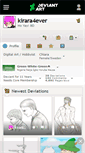 Mobile Screenshot of kirara4ever.deviantart.com