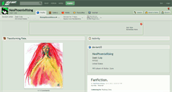Desktop Screenshot of neophoenixrising.deviantart.com