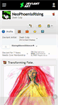 Mobile Screenshot of neophoenixrising.deviantart.com