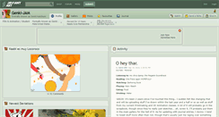 Desktop Screenshot of genki-jam.deviantart.com