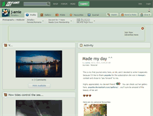 Tablet Screenshot of j-amie.deviantart.com