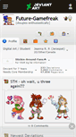 Mobile Screenshot of future-gamefreak.deviantart.com