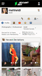 Mobile Screenshot of mehheidi.deviantart.com