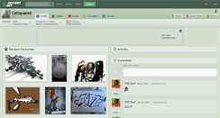 Desktop Screenshot of catsquared.deviantart.com