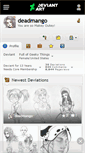Mobile Screenshot of deadmango.deviantart.com