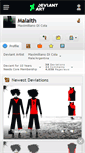 Mobile Screenshot of malaith.deviantart.com