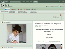 Tablet Screenshot of nox-dl.deviantart.com