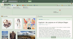 Desktop Screenshot of otaku-dana.deviantart.com