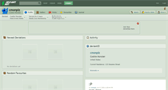 Desktop Screenshot of cmonplz.deviantart.com