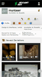 Mobile Screenshot of muntaser.deviantart.com