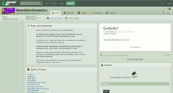 Desktop Screenshot of dimentiafordonatello.deviantart.com