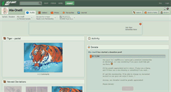 Desktop Screenshot of mia-oneill.deviantart.com