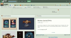 Desktop Screenshot of nangeyi.deviantart.com