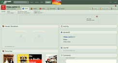 Desktop Screenshot of hidanjashin13.deviantart.com